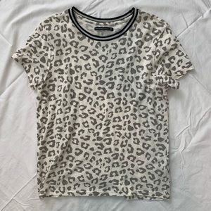 Abercrombie Leopard Tee